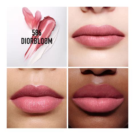 dior rouge colored lip balm.